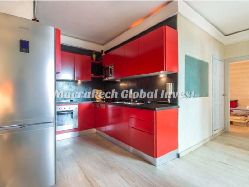 Appartement 2 chambres moderne en location saisonnière – Guéliz, Marrakech – photo 5