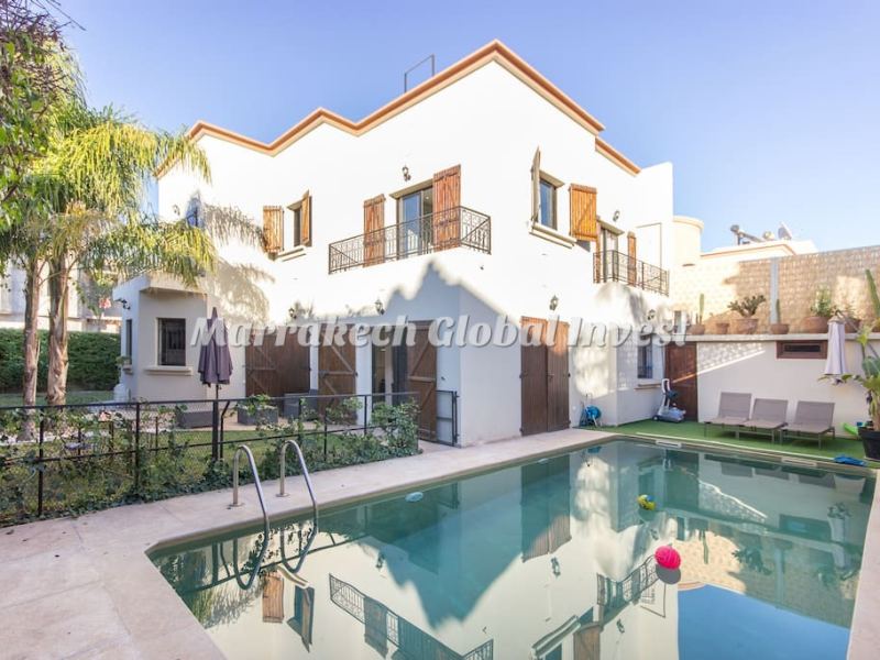 Villa de charme avec piscine en location saisonnière – Targa, Marrakech – photo 2