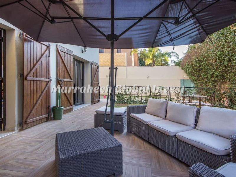 Villa de charme avec piscine en location saisonnière – Targa, Marrakech – photo 3