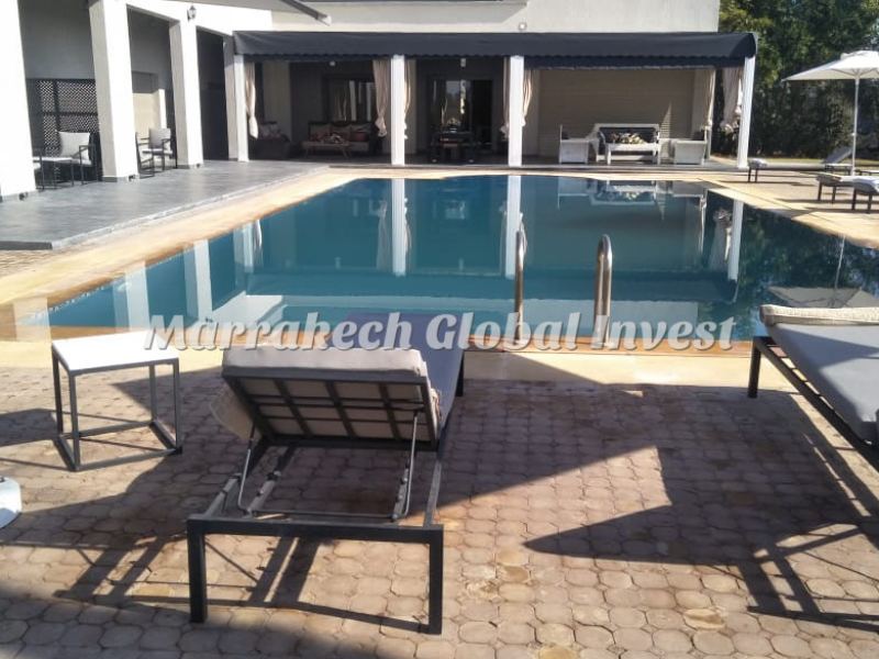 Villa 5 chambres avec piscine en location saisonnière – Route de Fès, Marrakech – photo 2