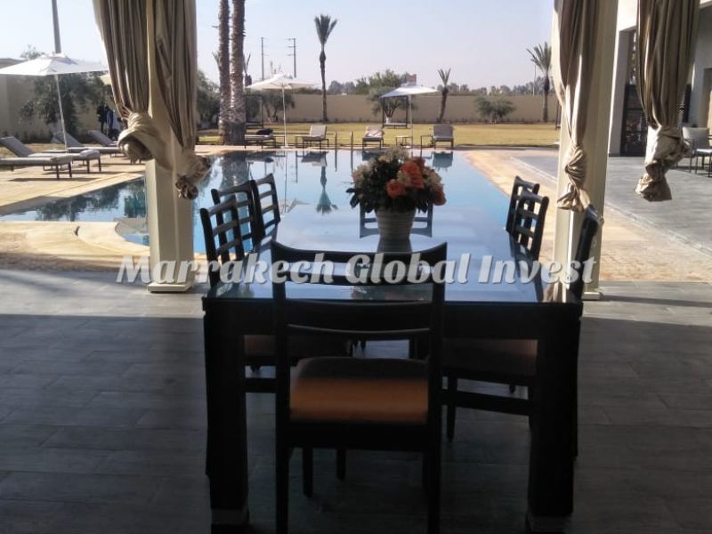 Villa 5 chambres avec piscine en location saisonnière – Route de Fès, Marrakech – photo 3
