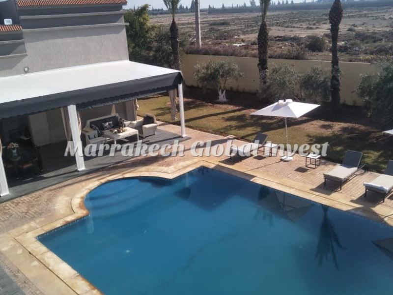 Villa 5 chambres avec piscine en location saisonnière – Route de Fès, Marrakech – photo 5
