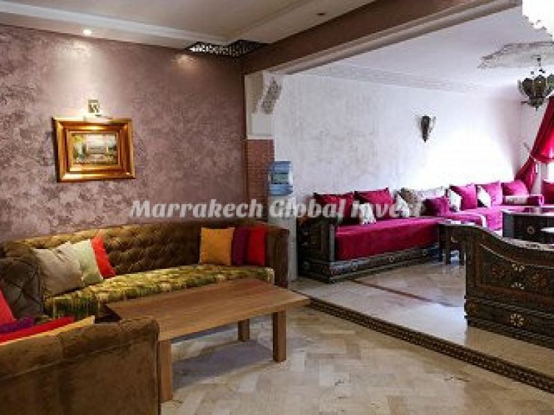 Appartement 3 chambres 130 m² en location saisonnière – Guéliz, Marrakech – photo 2