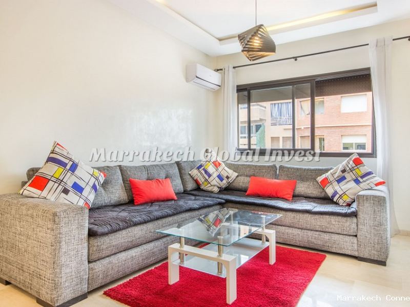 Appartement F3 design avec internet en location saisonnière – Guéliz, Marrakech – photo 2