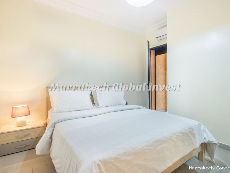 Appartement F3 design avec internet en location saisonnière – Guéliz, Marrakech – photo 3