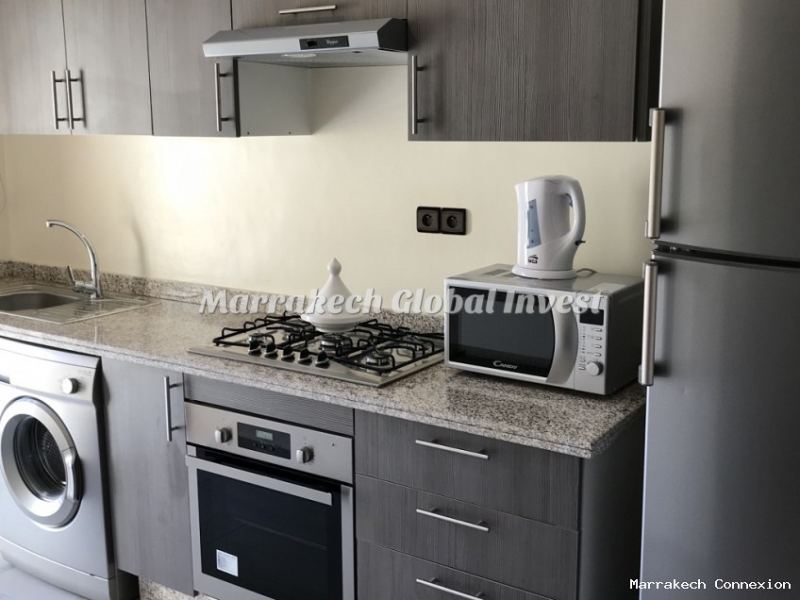 Appartement F3 design avec internet en location saisonnière – Guéliz, Marrakech – photo 5
