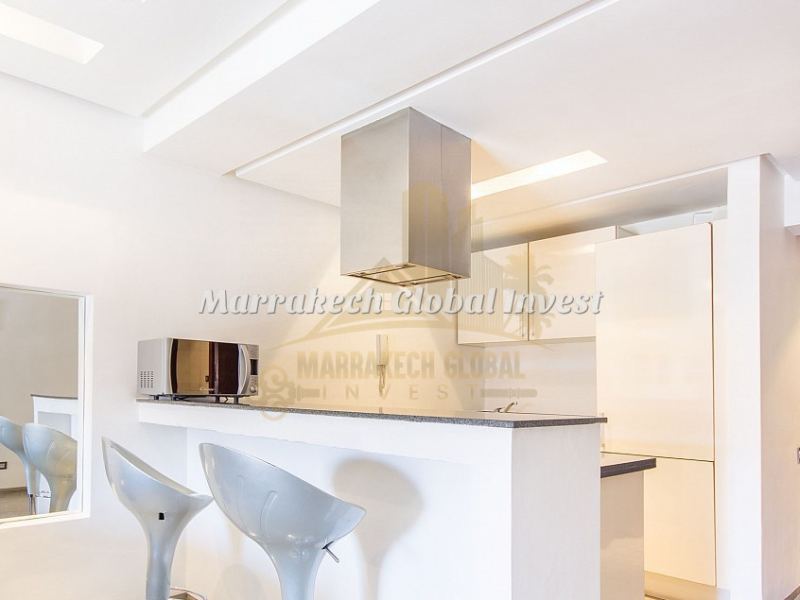 Appartement 2 pièces meublé en location saisonnière – Guéliz, Marrakech – photo 2