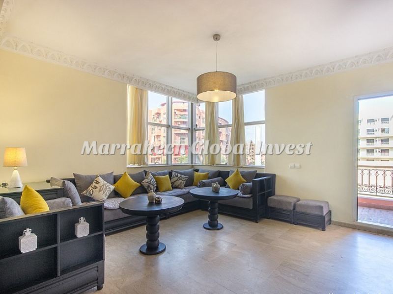 Appartement F3 avec terrasse et piscine à vendre – Guéliz, Marrakech – photo 4