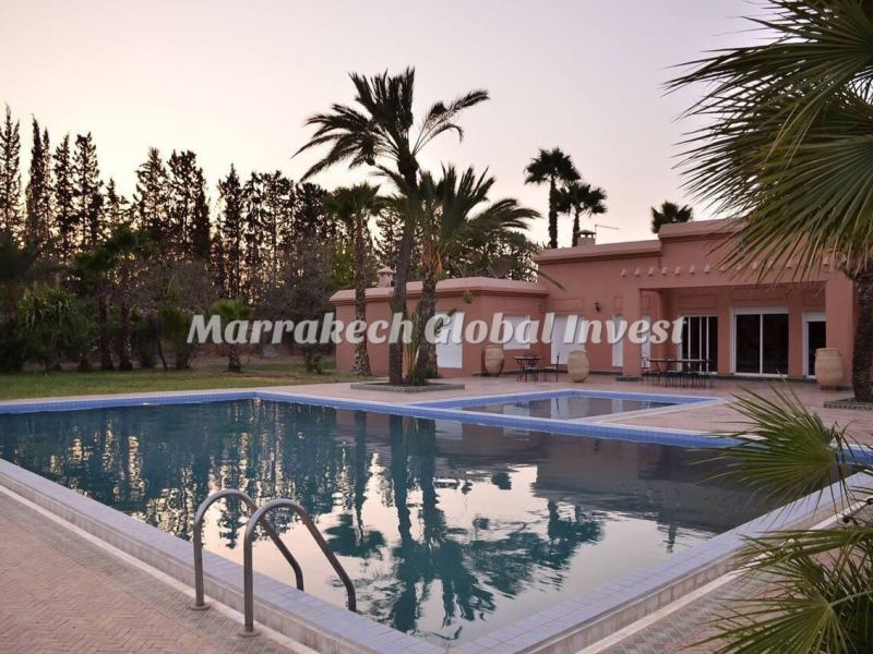 Maison de campagne 6 chambres avec piscines en location saisonnière – Route de Fès, Marrakech – photo 4