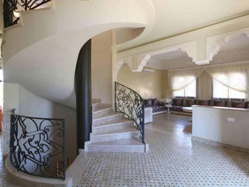 Villa prestigieuse 6 chambres avec hammam en location saisonnière – Targa, Marrakech – photo 5