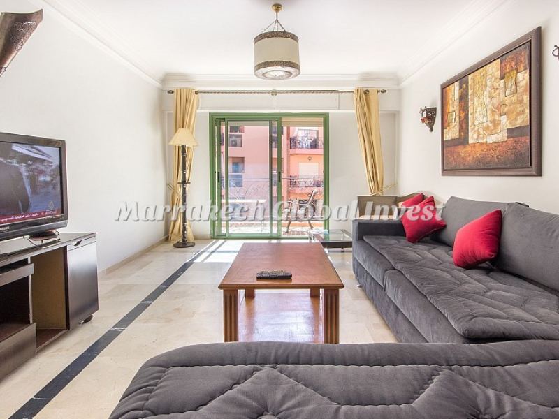 Appartement 2 chambres avec terrasse à louer – Majorelle, Marrakech