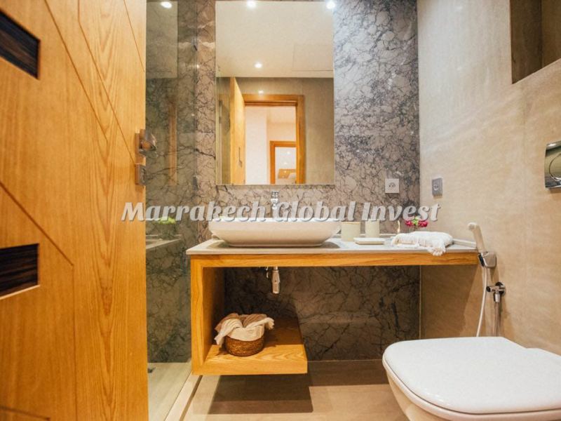 Appartement F3 110 m² en résidence sécurisée à vendre – Guéliz, Marrakech – photo 2