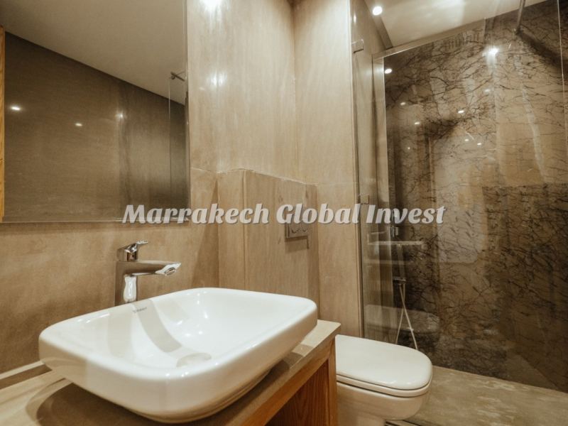 Appartement F3 110 m² en résidence sécurisée à vendre – Guéliz, Marrakech – photo 4