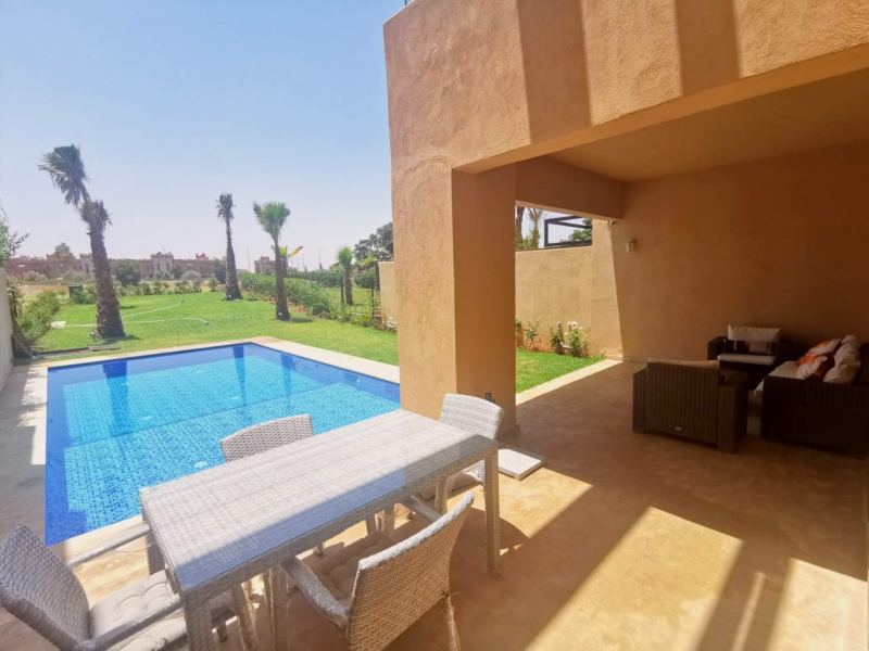 Villa 3 chambres avec piscine sur le golf à vendre – Prestigia, Marrakech