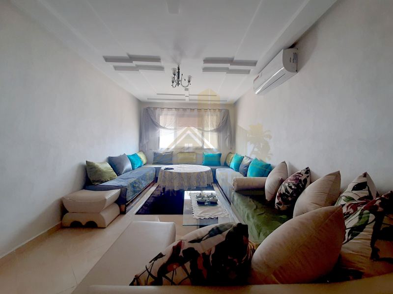 Appartement F3 meublé avec deux balcons à louer – Izdihar, Marrakech