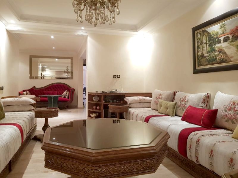 Appartement 2 chambres avec grand balcon à vendre – Avenue Abdelkrim El Khattabi, Guéliz
