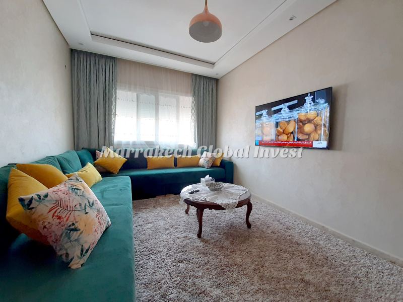Appartement F3 neuf meublé avec piscine à louer – Jardins de Chrifia, Marrakech