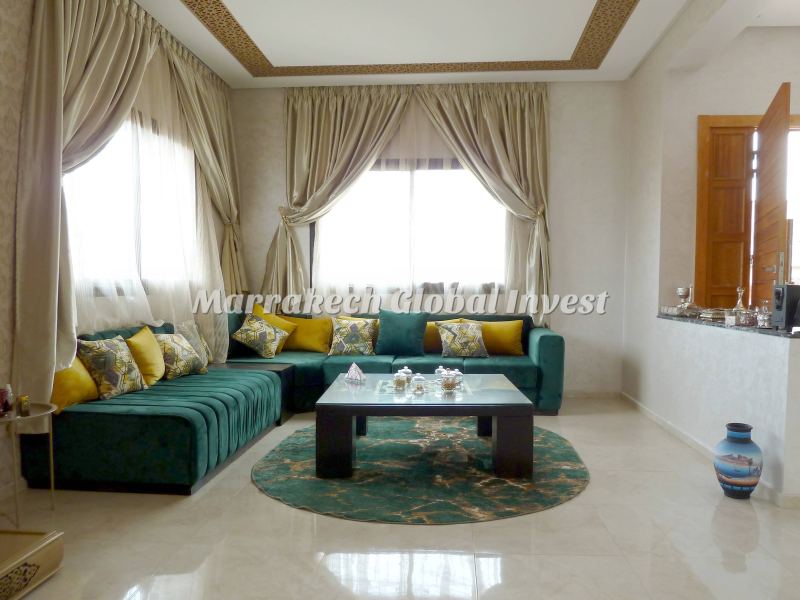 Villa connectée 4 chambres meublée à vendre – Targa, Marrakech – photo 5