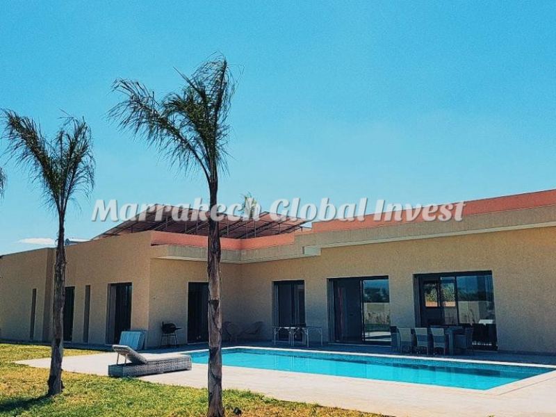 Villa 4 chambres avec piscine en location saisonnière – Route de Fès, Marrakech