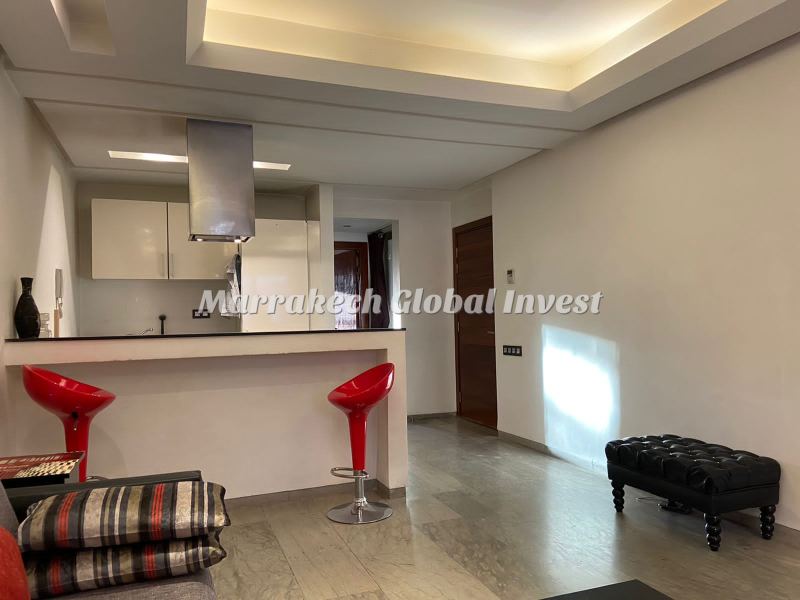 Appartement F2 avec cuisine américaine à louer – Guéliz, Marrakech – photo 5