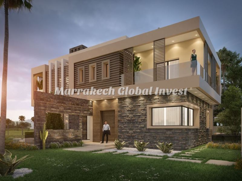 Villa d'architecte neuve 5 suites avec piscine à vendre – Golf Argane, Marrakech – photo 3