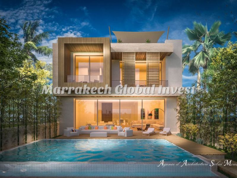 Villa neuve 3 suites avec piscine à vendre – Golf Argane, Marrakech – photo 2