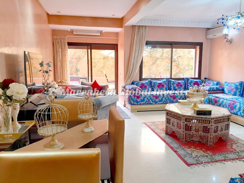 Duplex F4 meublé avec terrasse de 52 m² à louer – Majorelle, Marrakech – photo 4