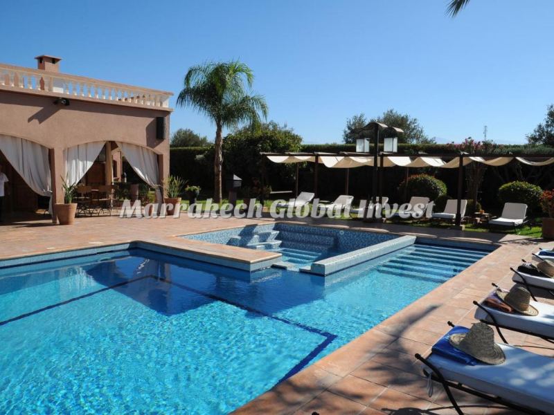 Maison d'hôtes 12 chambres avec piscine en location-gérance – Route de l'Ourika, Marrakech