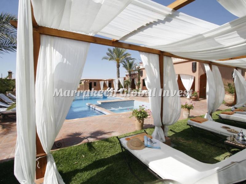 Maison d'hôtes 12 chambres avec piscine en location-gérance – Route de l'Ourika, Marrakech – photo 2