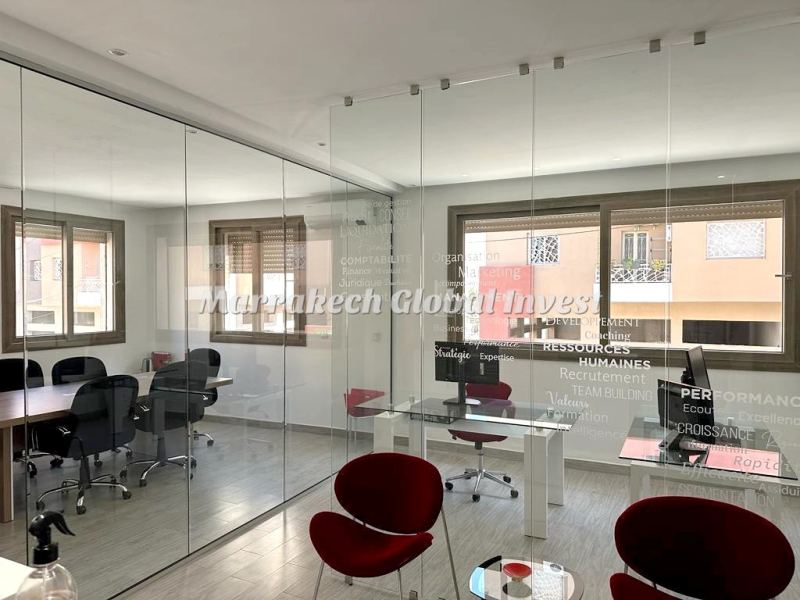 Cabinet équipé 80 m² pour professionnels de santé à louer – Targa, Marrakech
