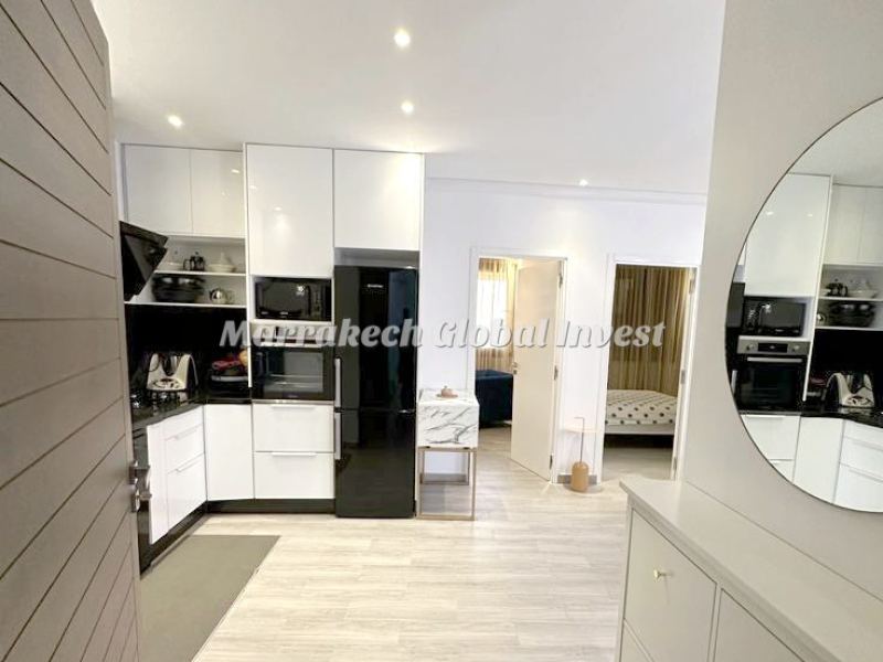 Appartement 2 chambres meublé 100 m² à louer – Targa, Marrakech – photo 2