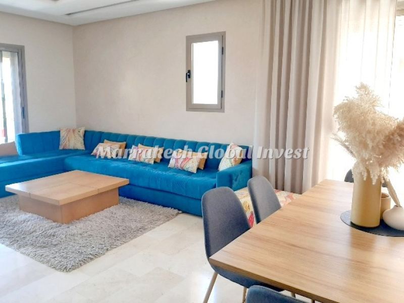 Appartement F4 vue golf et piscine à louer – Prestigia, Marrakech – photo 2