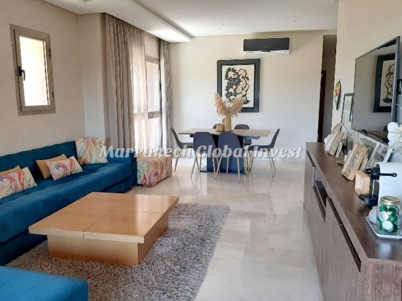 Appartement F4 vue golf et piscine à louer – Prestigia, Marrakech – photo 3