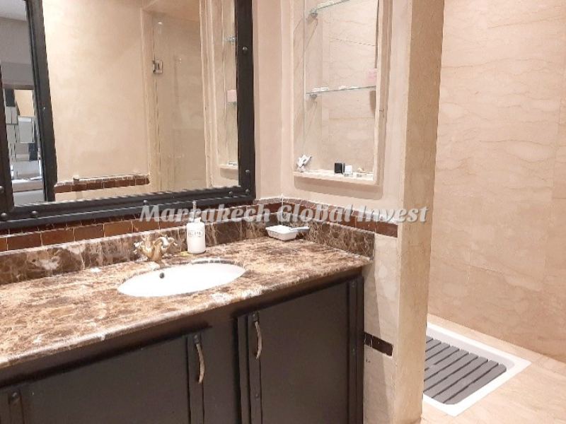 Appartement F4 de luxe meublé avec piscine à louer – Hivernage, Marrakech – photo 3