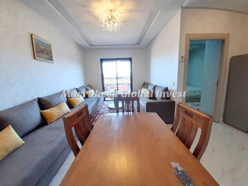 Appartement neuf meublé avec piscine à louer – Izdihar, Marrakech