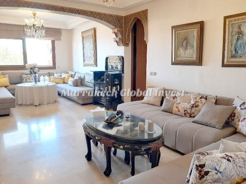 Appartement 2 chambres meublé avec balcon à vendre – Guéliz, Marrakech