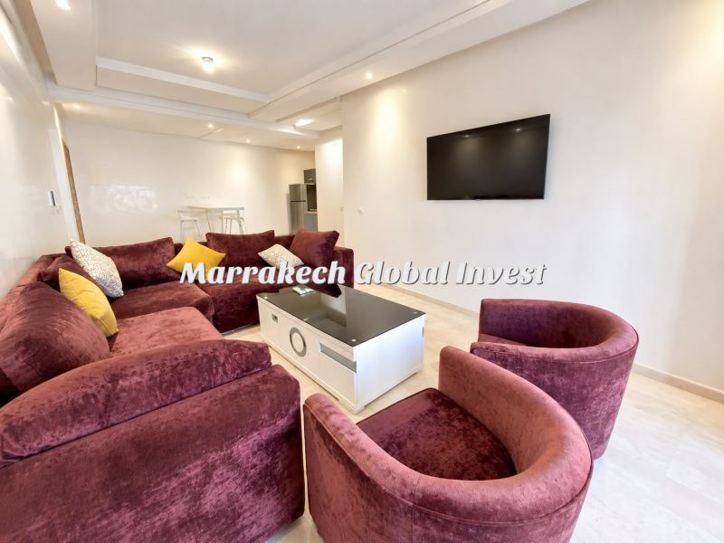 Studio moderne meublé avec terrasse et piscine à louer – Guéliz, Marrakech – photo 2