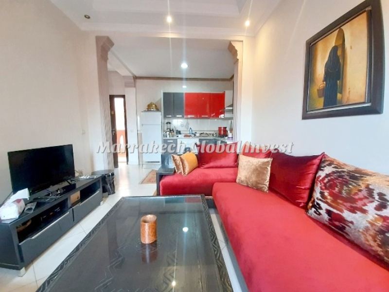 Studio meublé avec terrasse à louer – Guéliz, Marrakech – photo 2