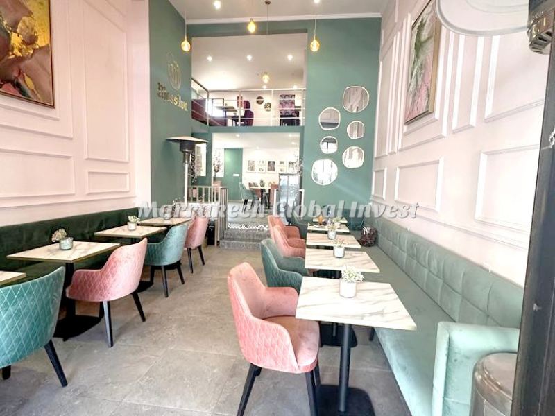 Café moderne équipé 110 m² à vendre – Massira, Marrakech