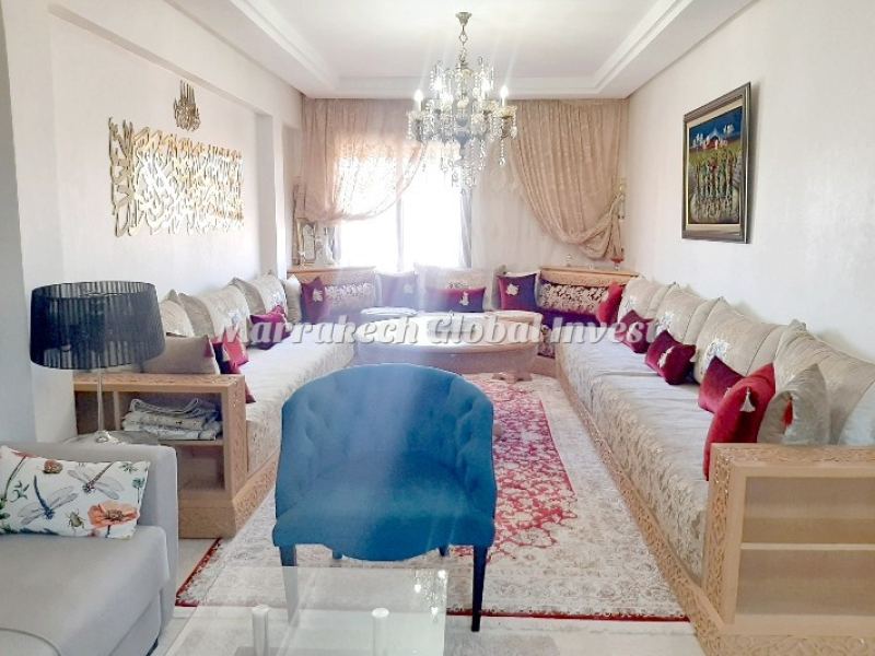 Appartement vide 3 chambres 102 m² avec piscine à vendre – Mabrouka, Marrakech – photo 2