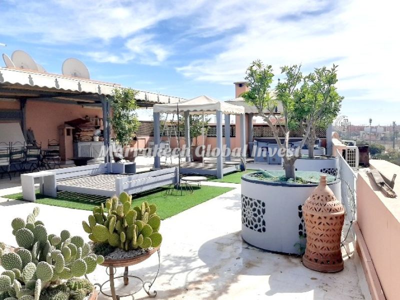 Appartement de prestige 492 m² avec terrasse panoramique à vendre – Avenue Mohammed VI, Marrakech