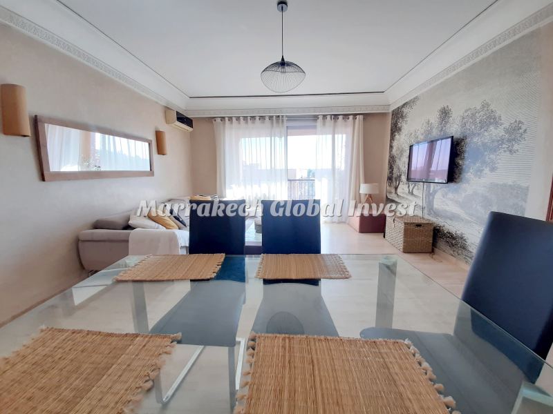 Appartement F3 meublé 95 m² à louer – Victor Hugo, Guéliz, Marrakech – photo 5