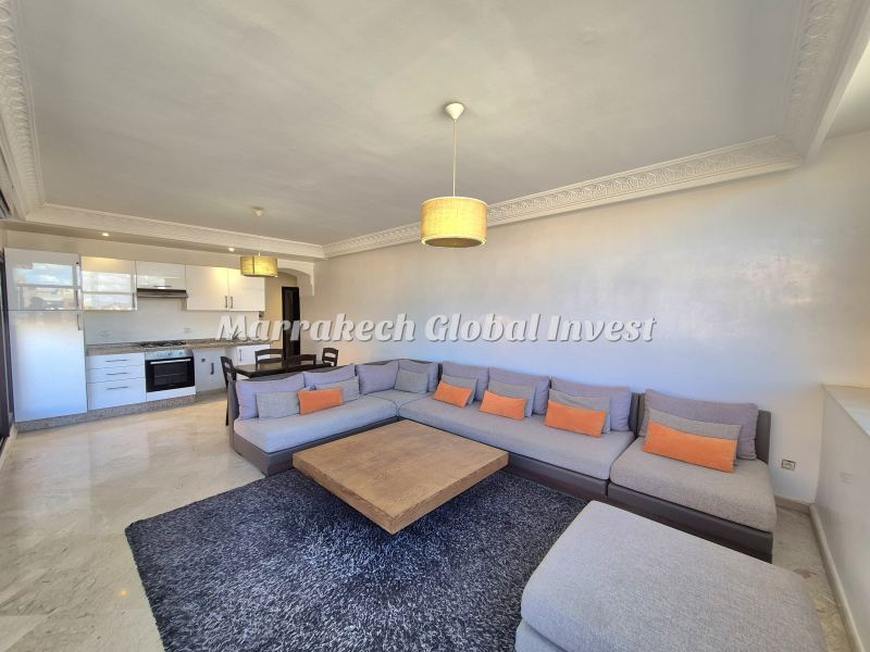 Appartement F2 moderne meublé 65 m² à louer – Guéliz, Marrakech – photo 3