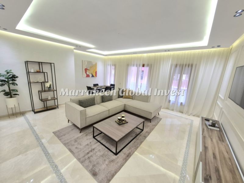 Appartement F3 neuf meublé de luxe à louer – Plaza Guéliz, Marrakech – photo 2