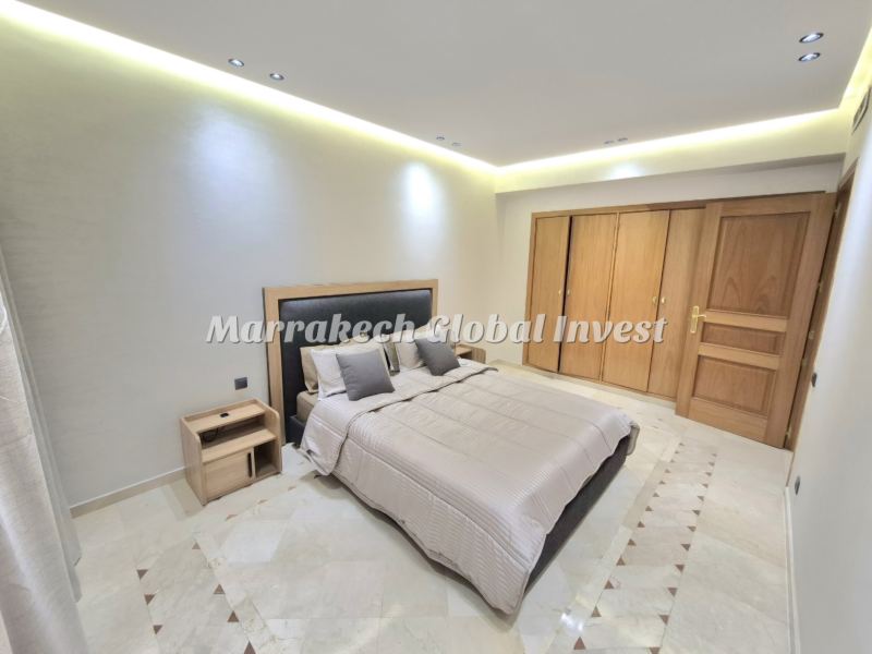 Appartement F3 neuf meublé de luxe à louer – Plaza Guéliz, Marrakech – photo 3