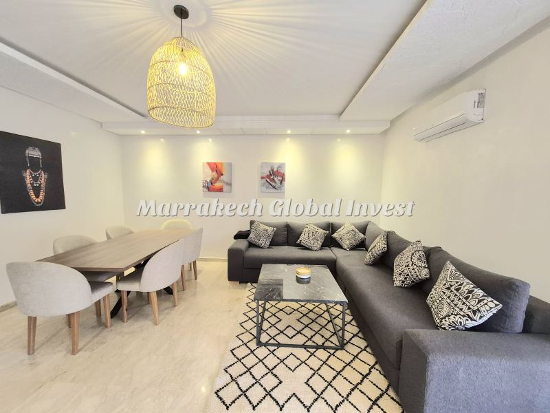 Studio meublé haut standing 61 m² à louer – Guéliz, Marrakech