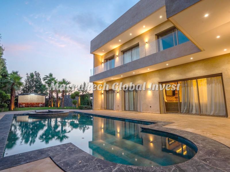 Villa 7 suites avec piscine en location saisonnière – Route de l'Ourika, Marrakech – photo 2