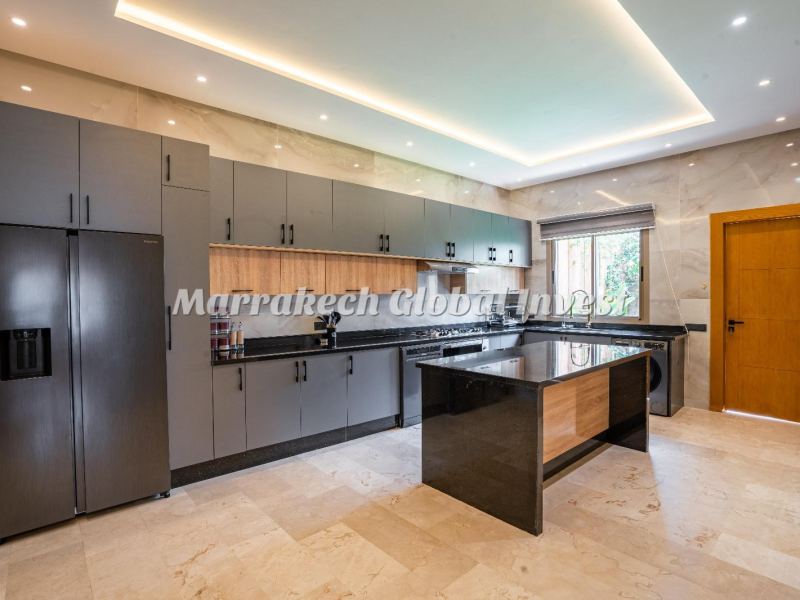 Villa 7 suites avec piscine en location saisonnière – Route de l'Ourika, Marrakech – photo 4