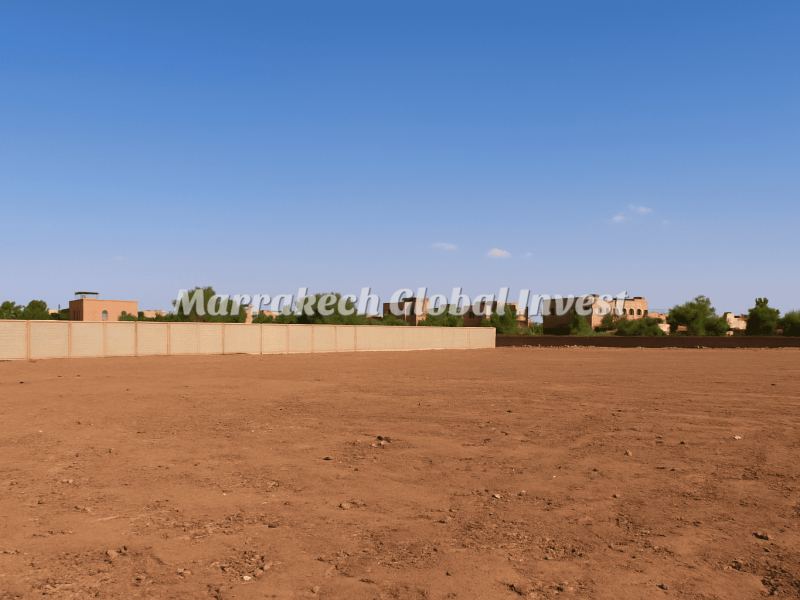 Terrain titré de 7 hectares à vendre – Route de l'Ourika, Marrakech