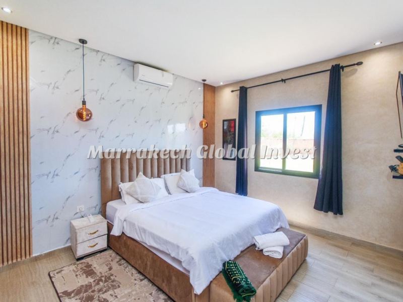 Villa de luxe 4 chambres avec piscine en location saisonnière – Bab Atlas, Marrakech – photo 3